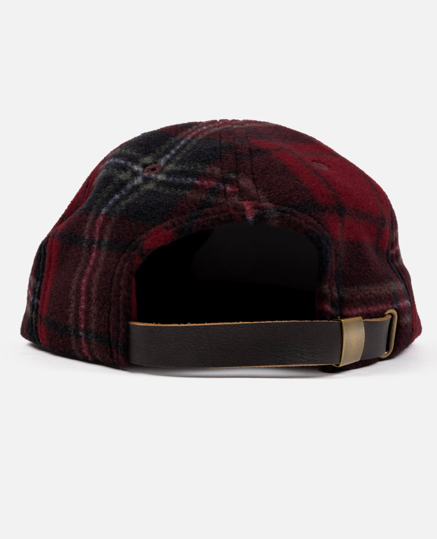 Patta Tartan Polar Fleece Cap (Multi/Biking Red)