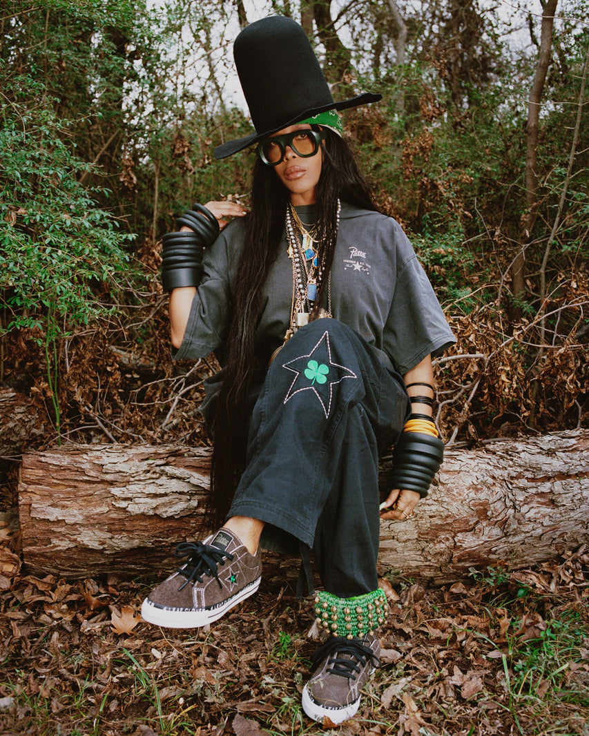 Erykah Badu For Patta X Converse ‘4 Leaf Clover’