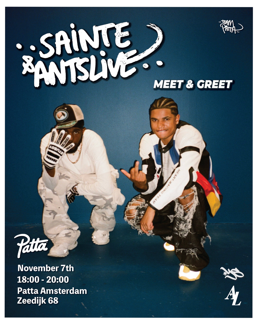 Ants & Sainté at Patta Amsterdam