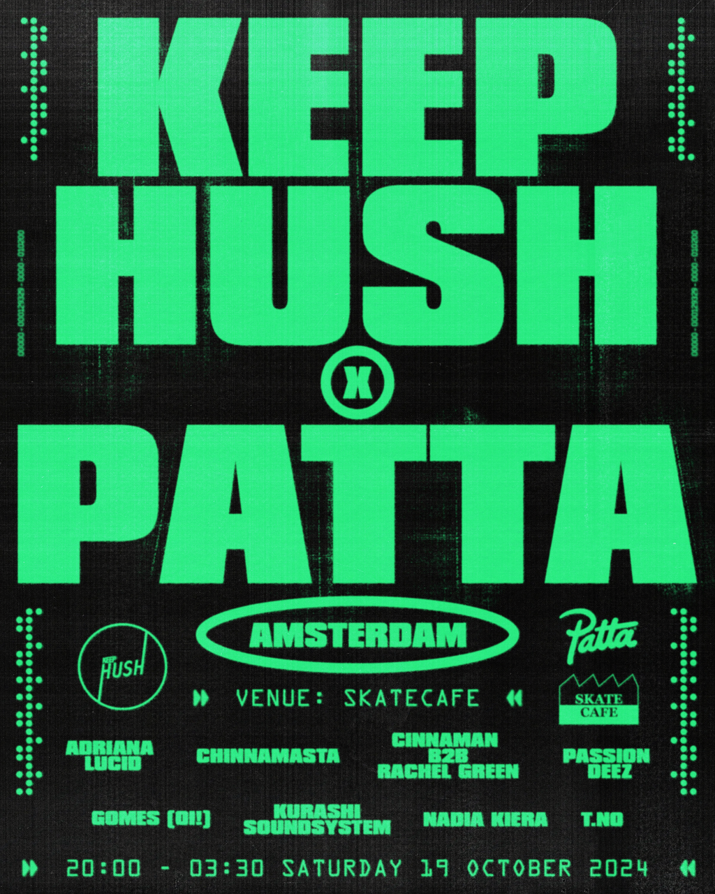 Keep Hush X Patta