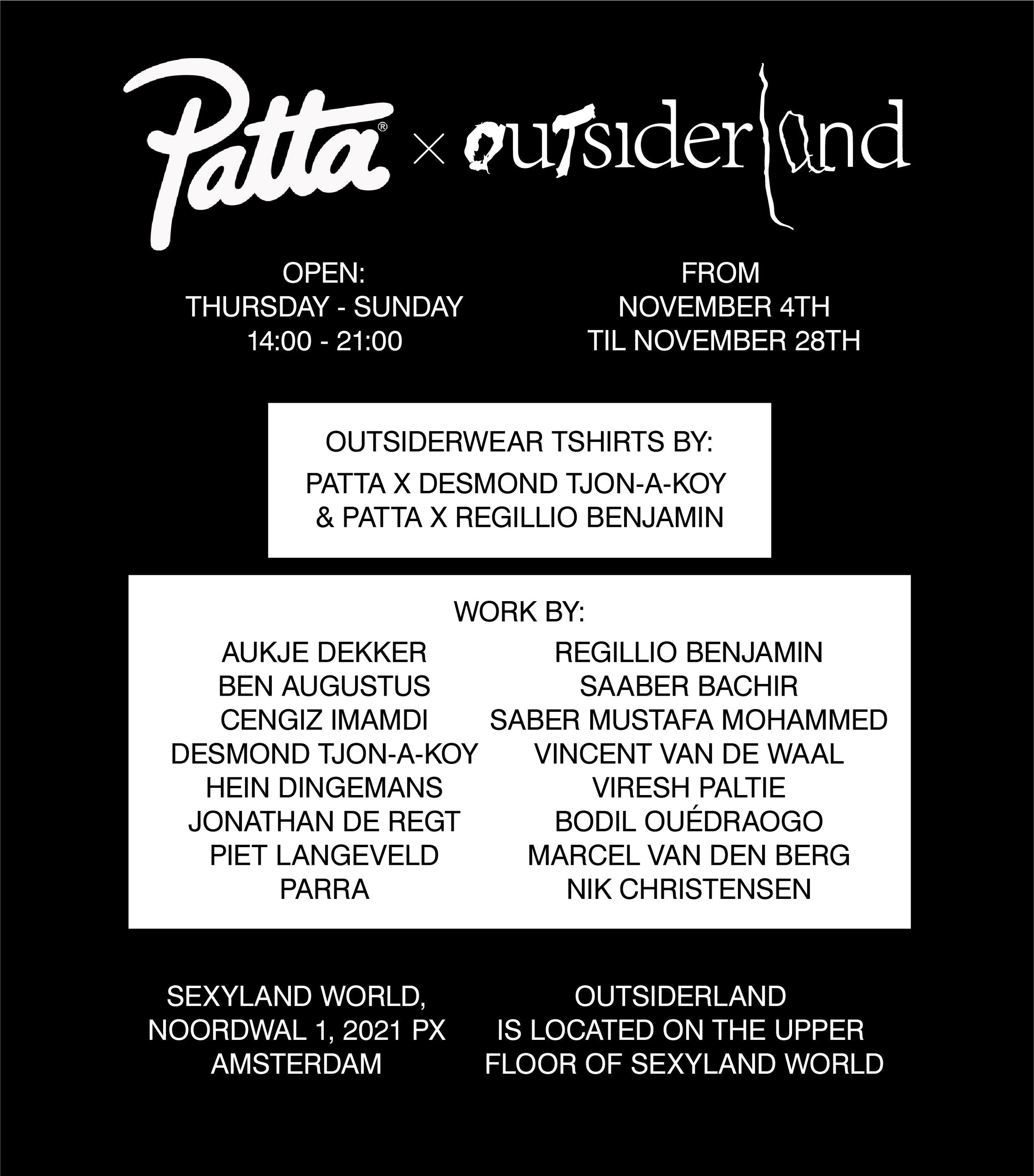 Patta X Outsiderland | 4Th November - 28Th November