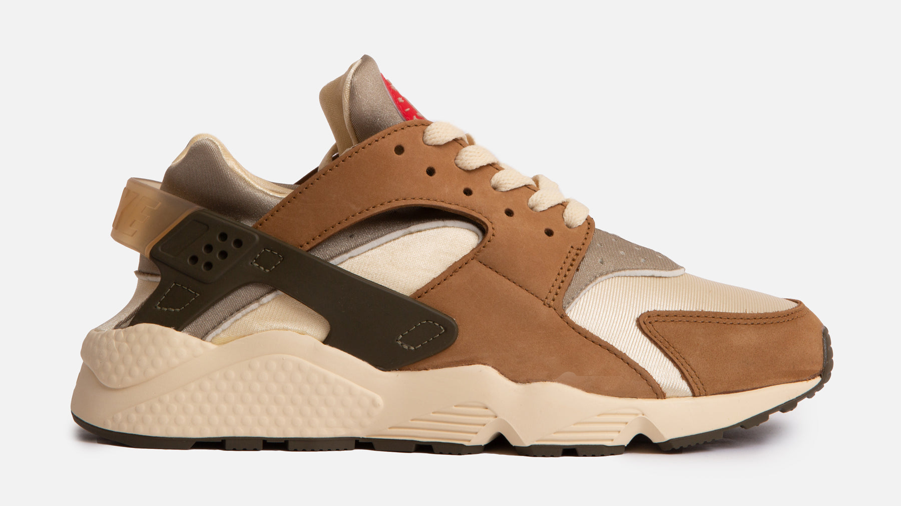 Nike X Stüssy Air Huarache (Desert Oak/Reed-Light Straw)