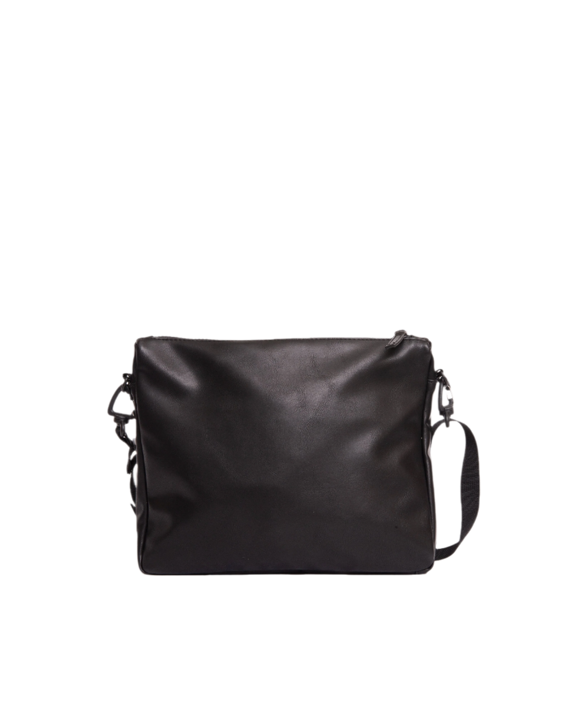 Patta Faux Leather Shoulder Bag