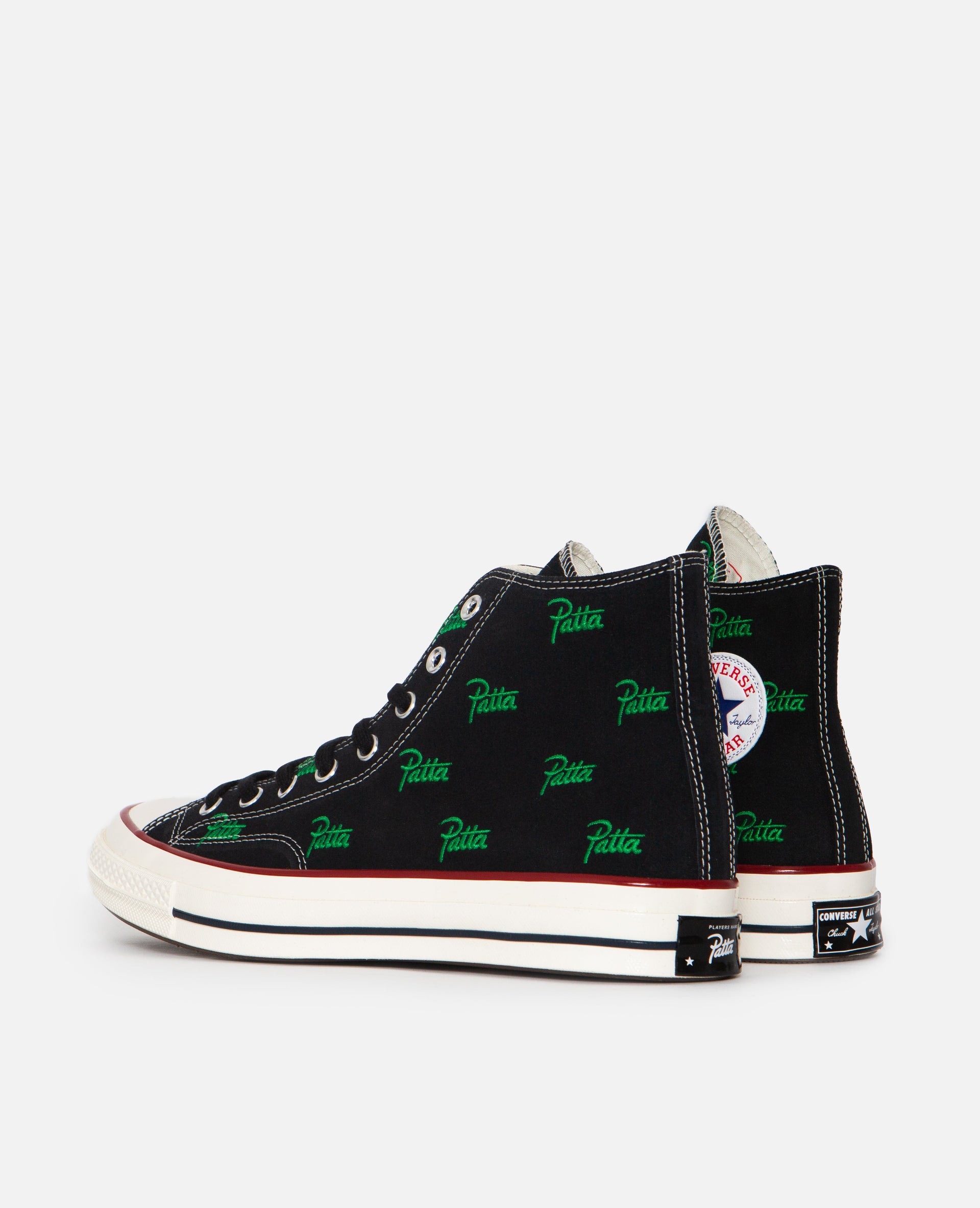 Patta x Converse Chuck 70 Hi (Black/Jolly Green)