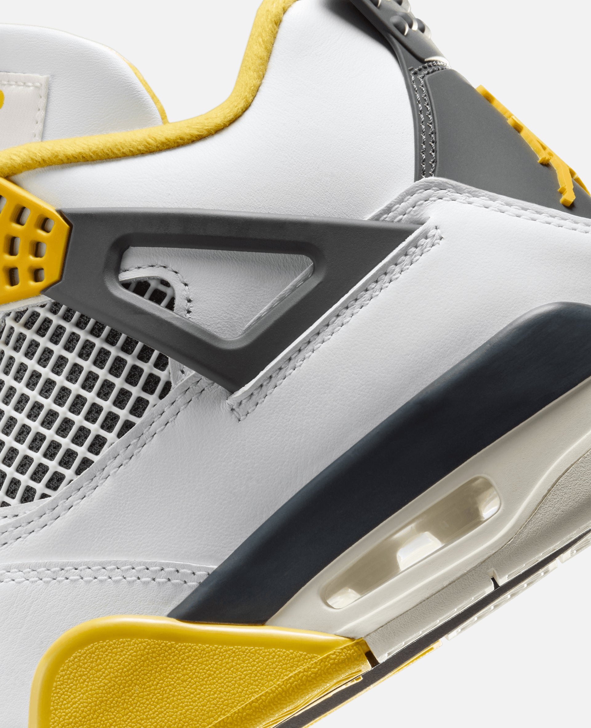 Air Jordan WMNS 4 Retro (White/Coconut/Milk-Vivid Sulfur)