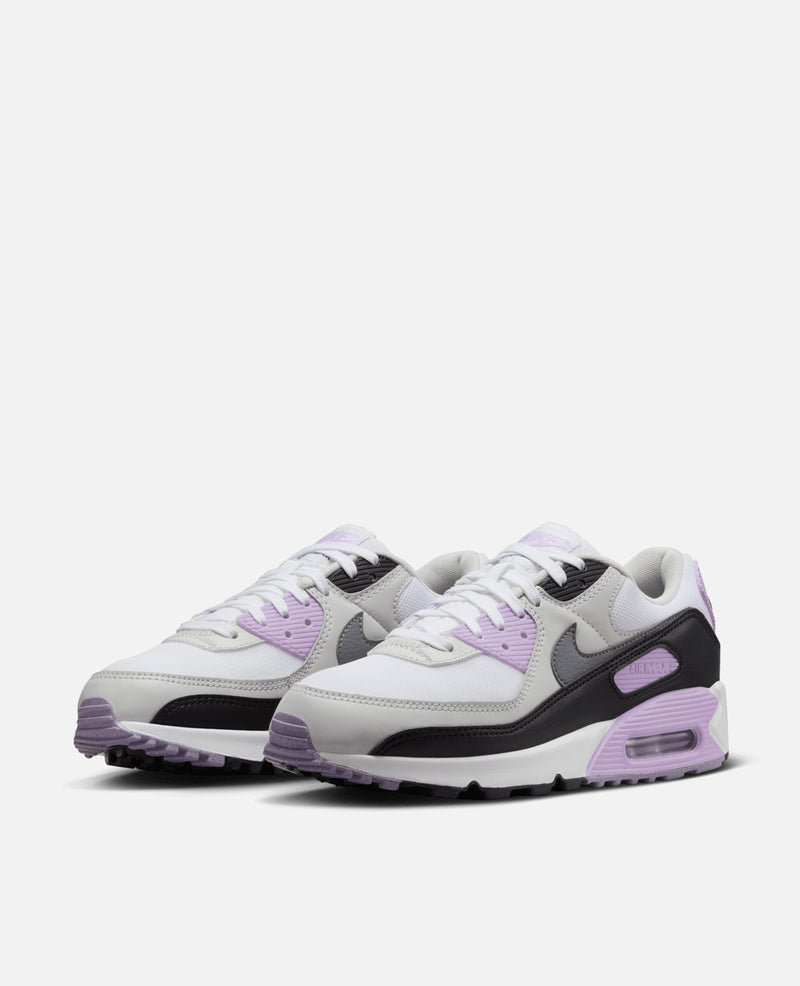 Nike WMNS Air Max 90 (White/Cool Grey-Lilac-Photon Dust)