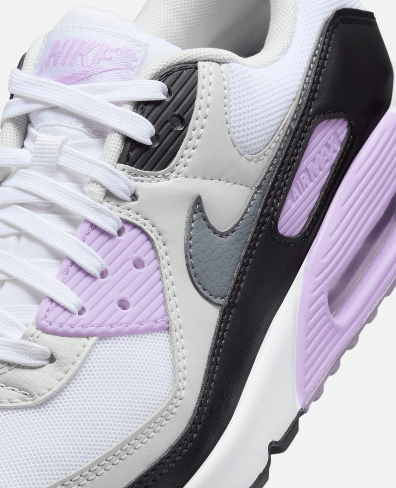 Nike WMNS Air Max 90 (White/Cool Grey-Lilac-Photon Dust)