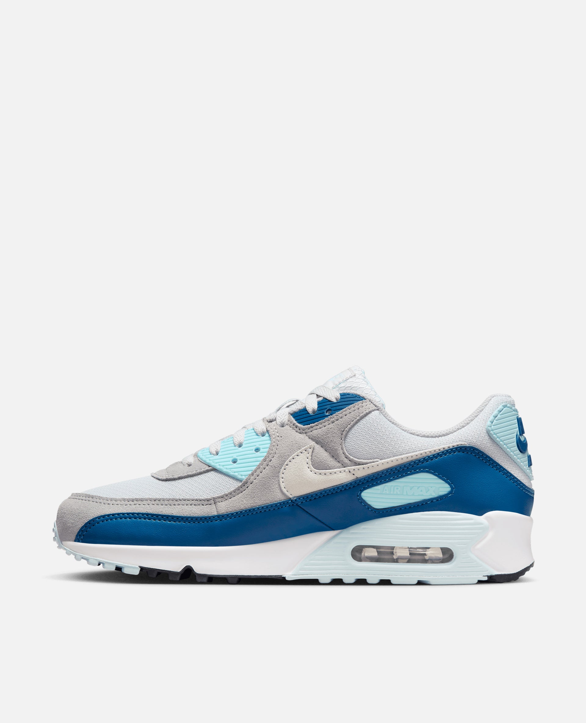 Nike Air Max 90 (Pure Platinum/White-Glacier Blue)