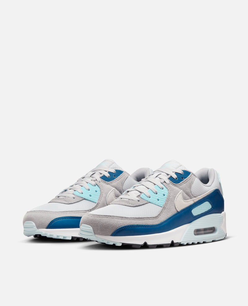 Nike Air Max 90 (Pure Platinum/White-Glacier Blue)