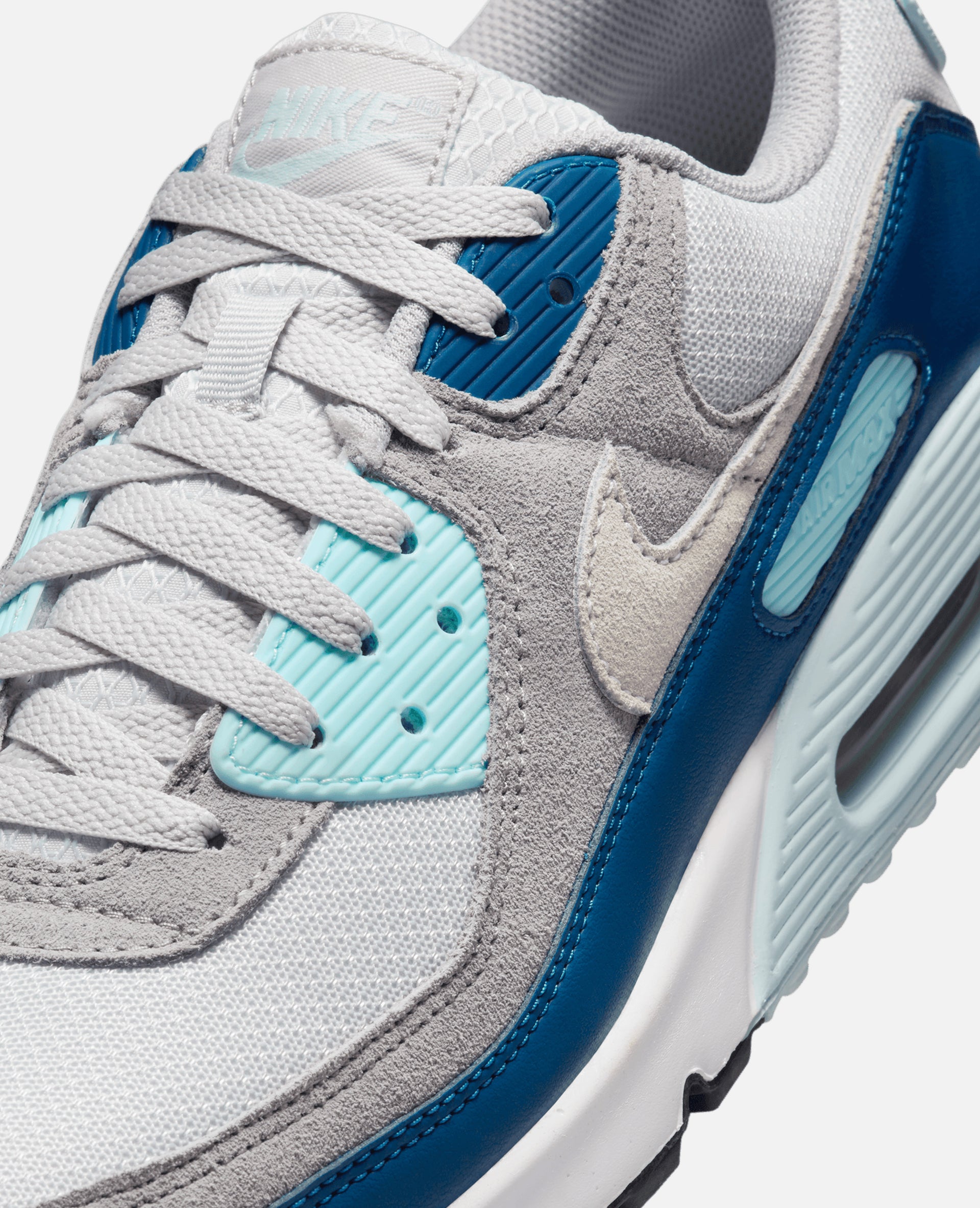 Nike Air Max 90 (Pure Platinum/White-Glacier Blue)