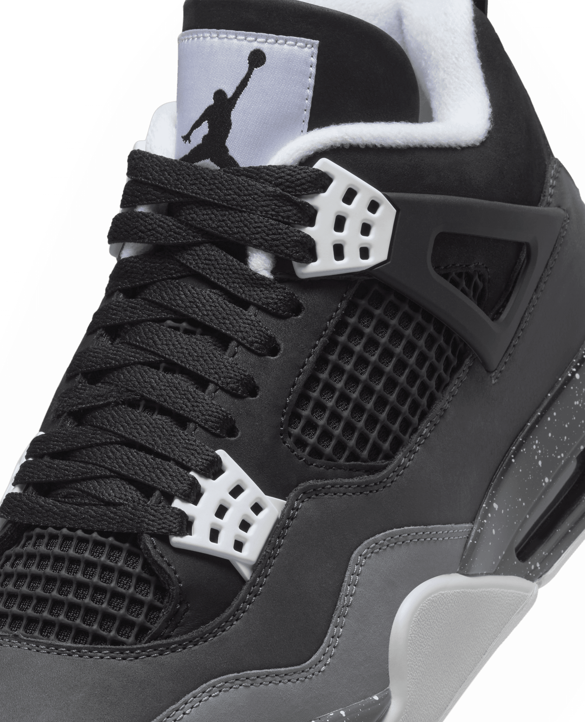 Nike Air Jordan 4 Retro (Black/White-Anthracite-Black)