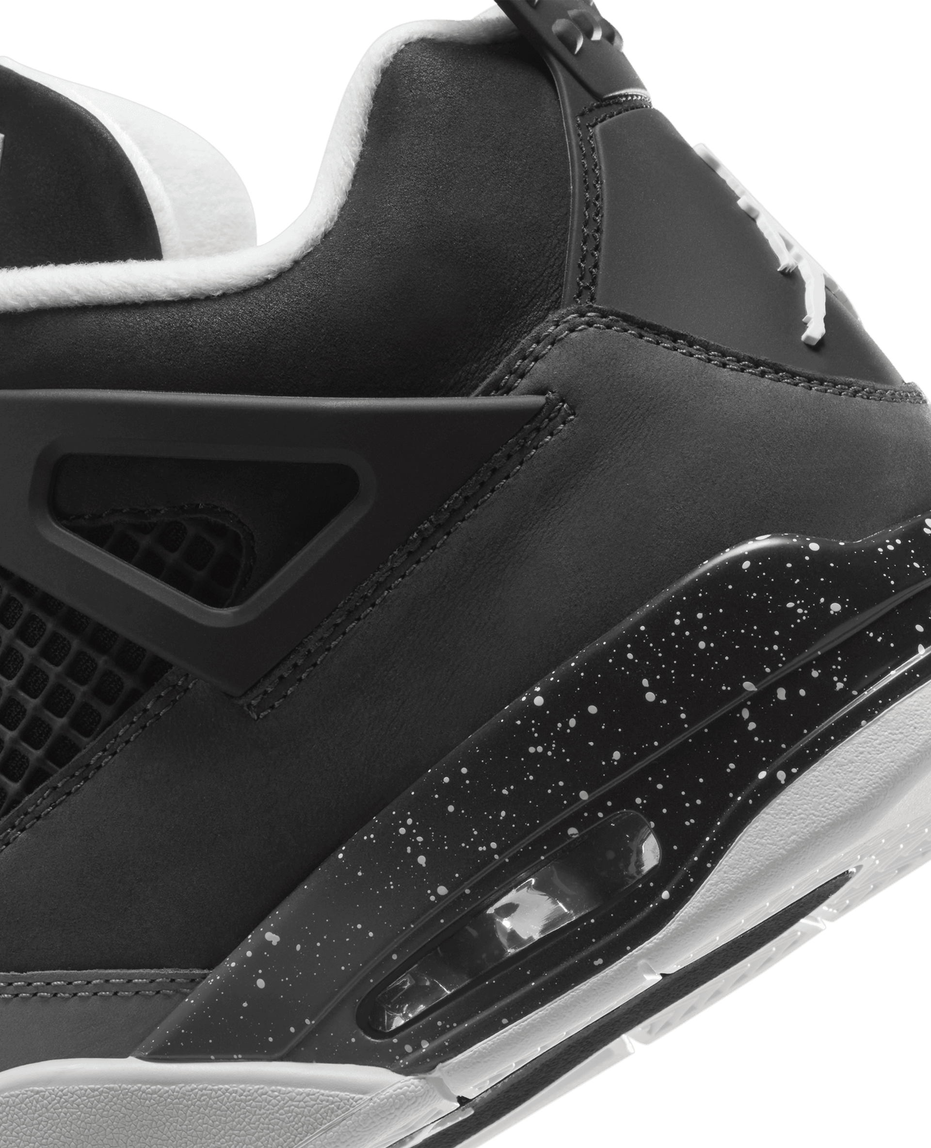 Nike Air Jordan 4 Retro (Black/White-Anthracite-Black)