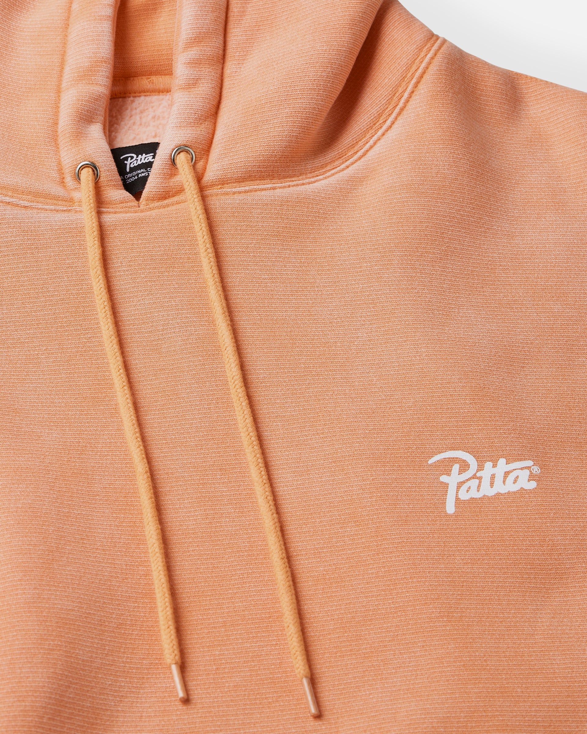 Patta Classic Washed Hooded Sweater (Melon)