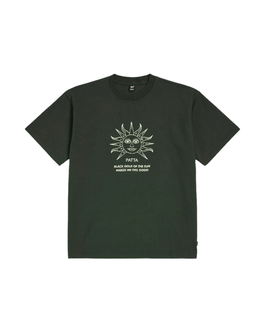 Patta Black Gold Sun T-Shirt