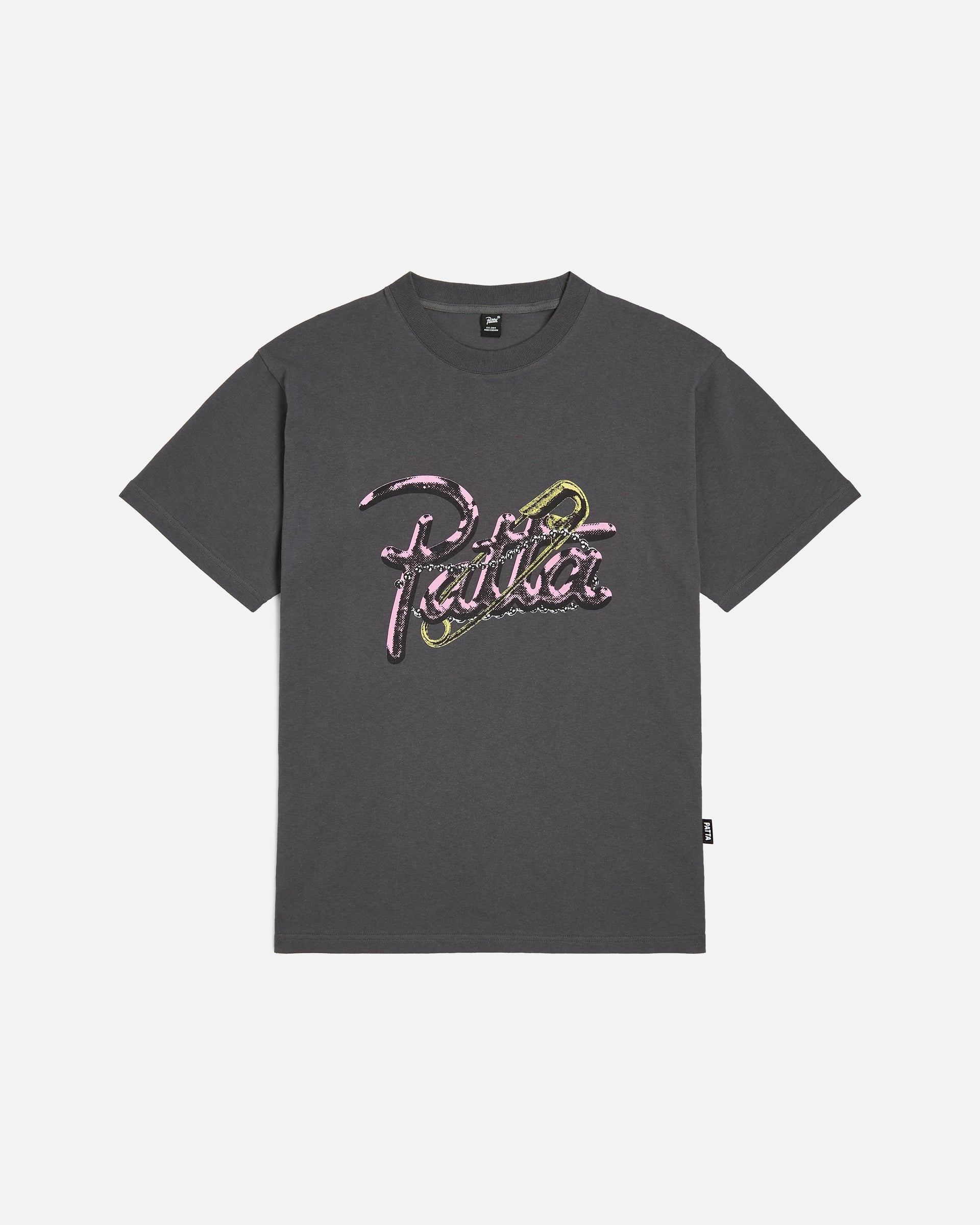 Patta Pinned T-Shirt (Forged Iron)