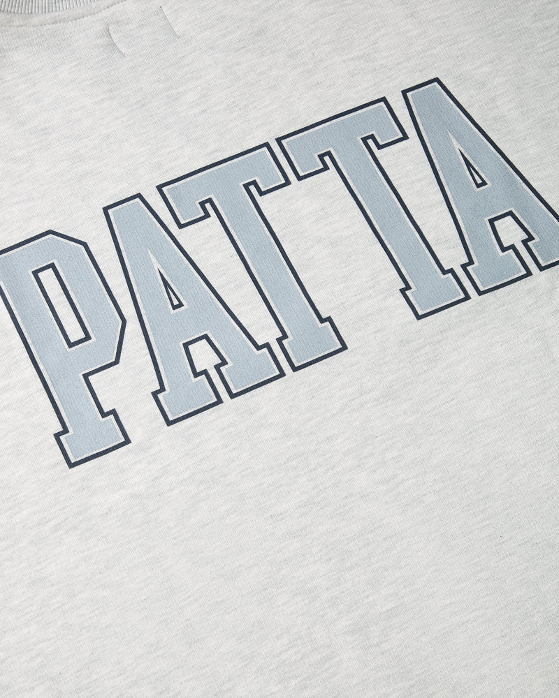 Patta Marina Crewneck Sweater (Light Grey Melange)