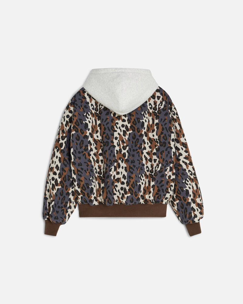 Patta City Leopard Reversible Bomber Jacket