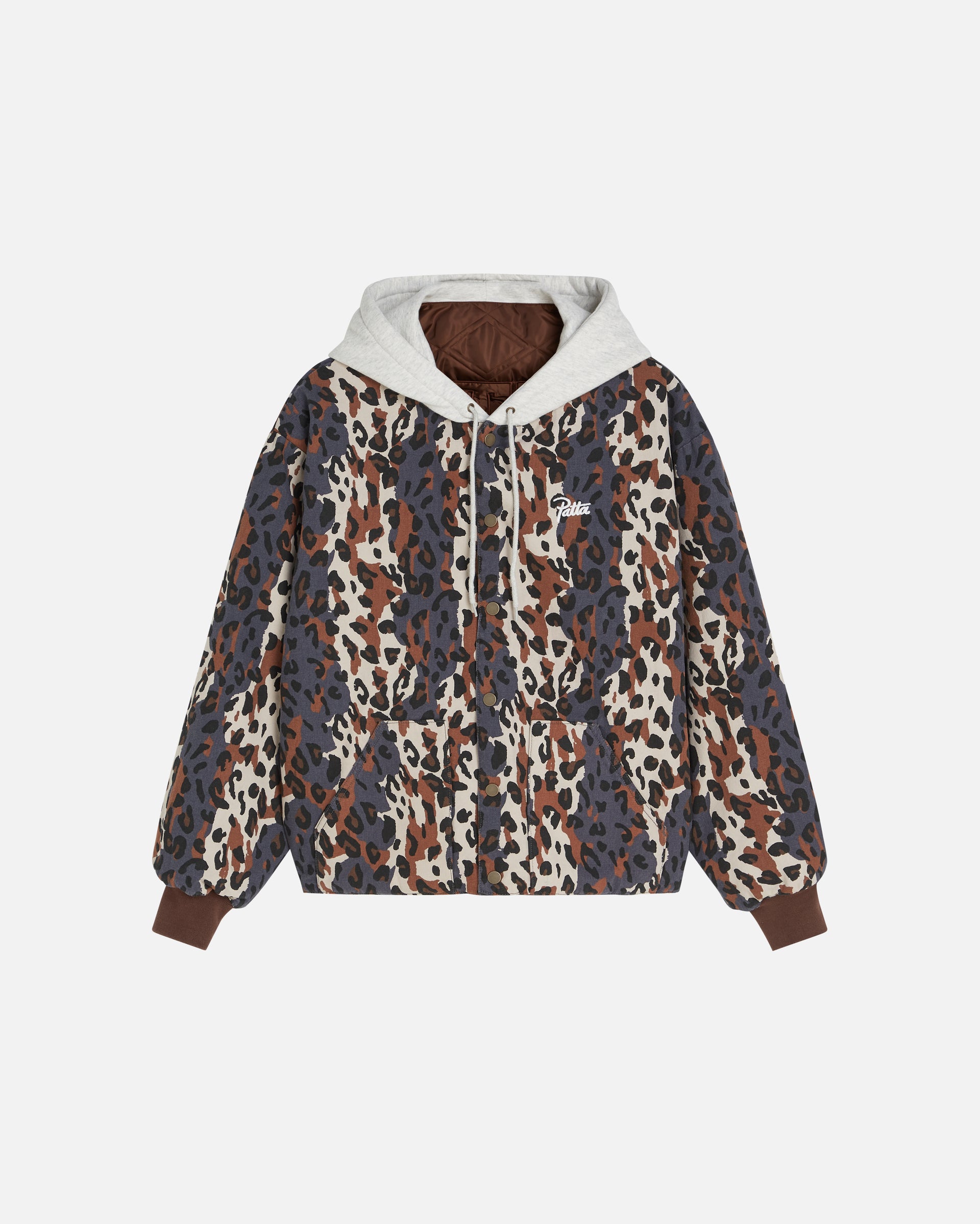 Patta City Leopard Reversible Bomber Jacket