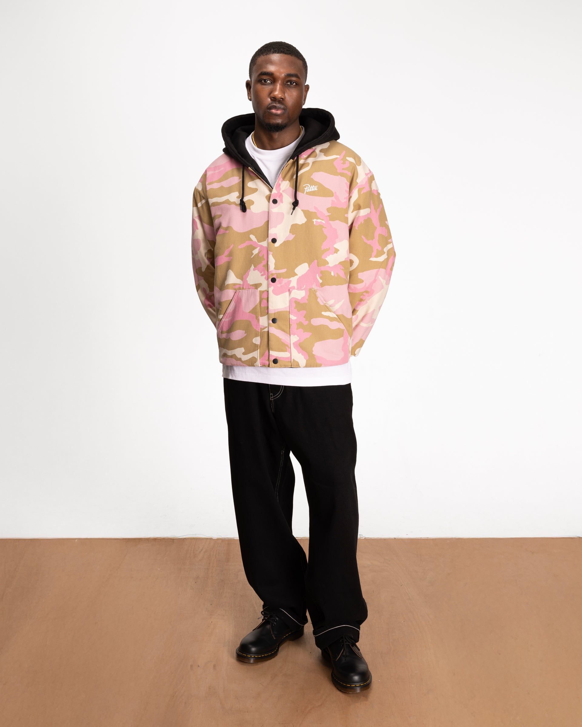 Patta Woodland Camo Reversible Bomber Jacket