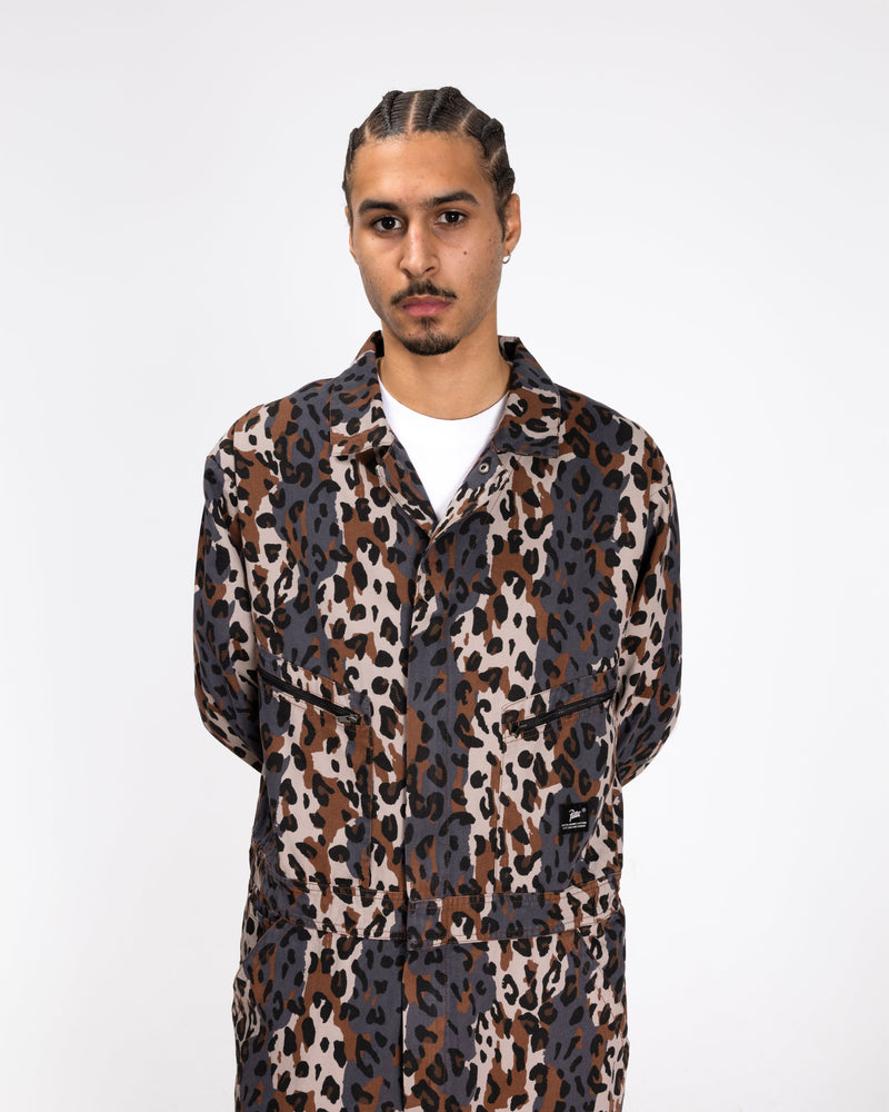 Patta City Leopard Boiler Suit (Multi)