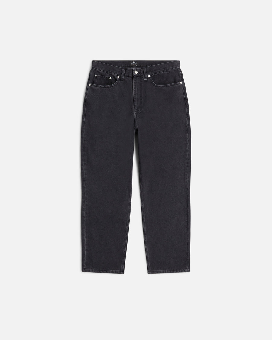 Patta Stonewash Baggy Denim Pants (Black)