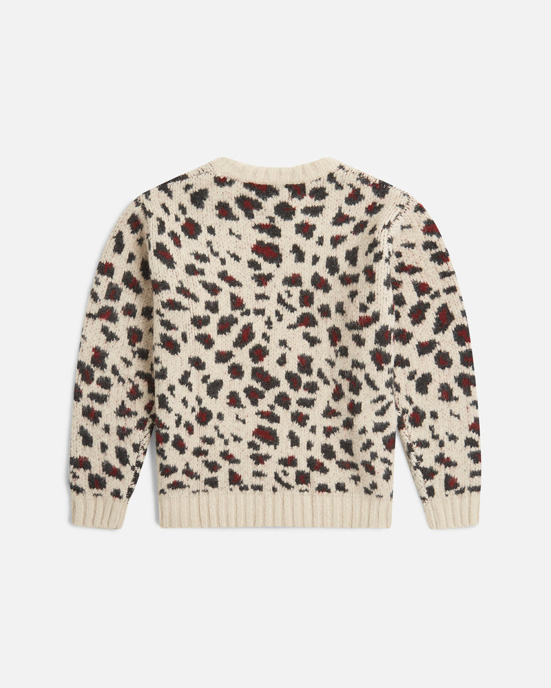 Patta Leopard Brushed Knitted Sweater (Multi)