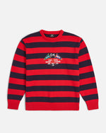 Patta Striped Flag Knitted Sweater (Multi)