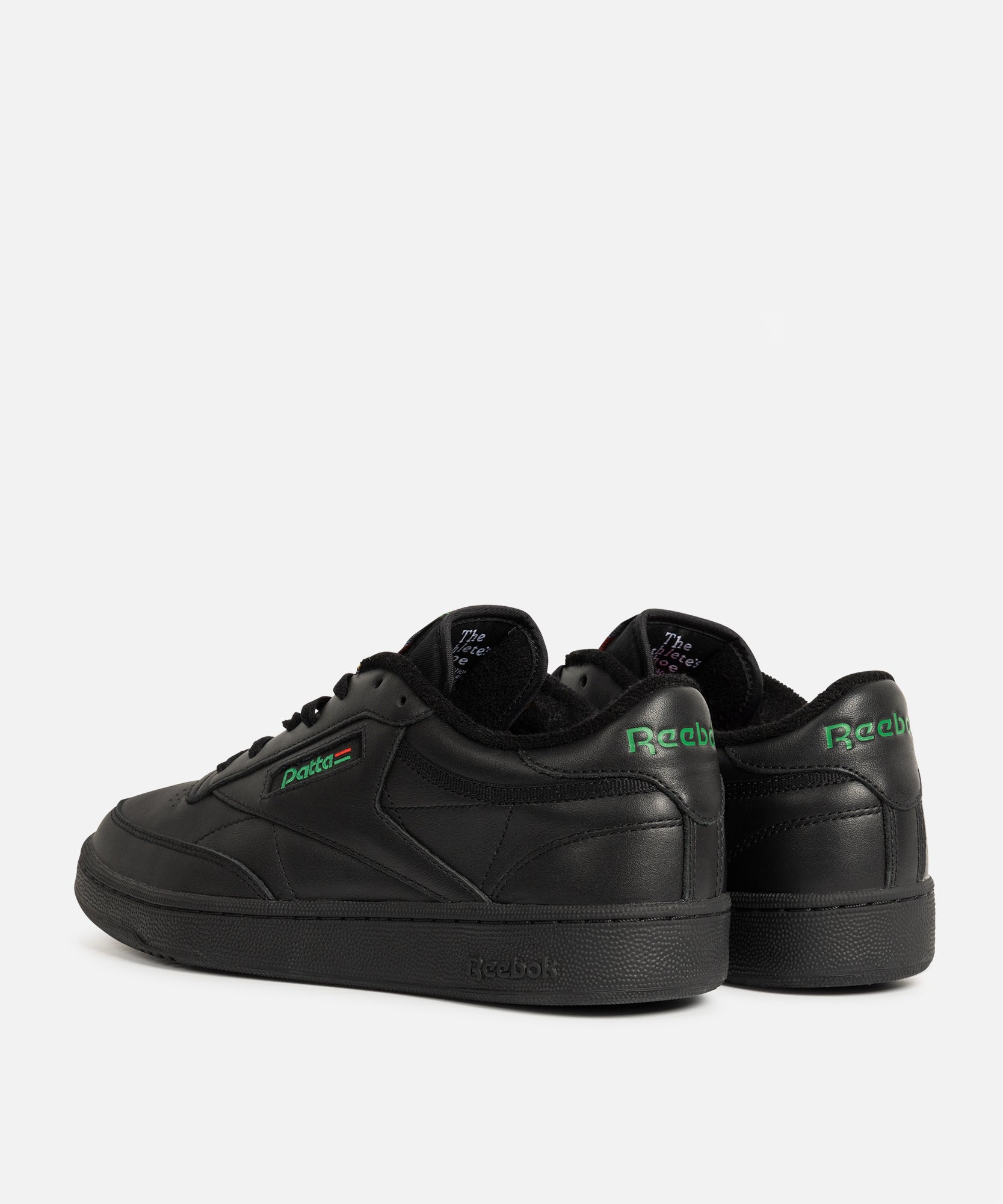 Patta x Reebok Club C 85 Black