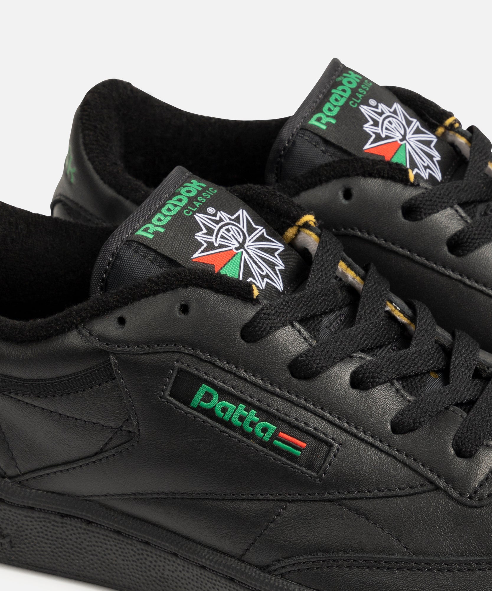 Patta x Reebok Club C 85 Black